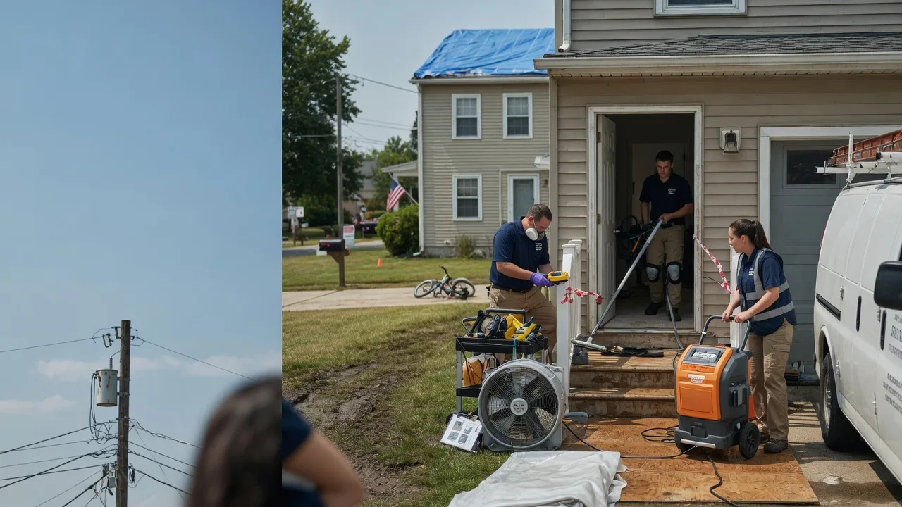 Water Damage Repair in Donie, TX near me